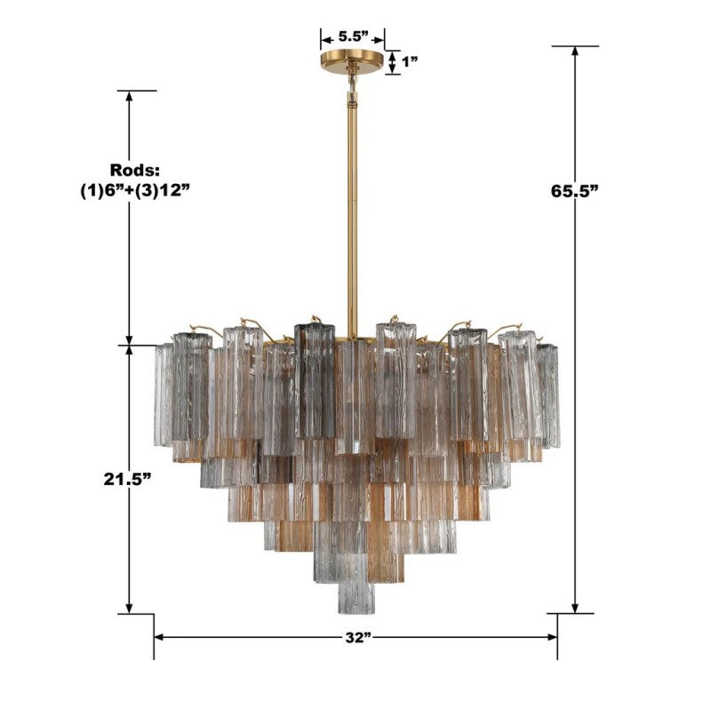 Addens 16-Light Chandelier - view 18