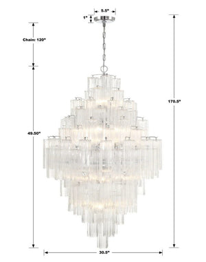 Addens 20-Light Chandelier - view 27