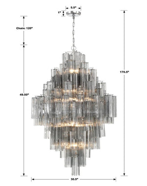 Addens 20-Light Chandelier - view 33