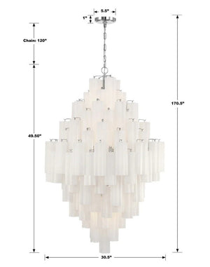 Addens 20-Light Chandelier - view 40