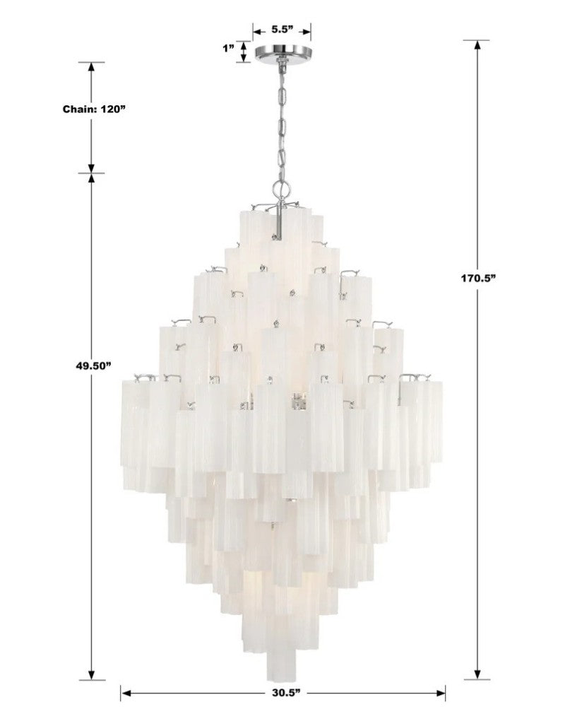 Addens 20-Light Chandelier - view 40