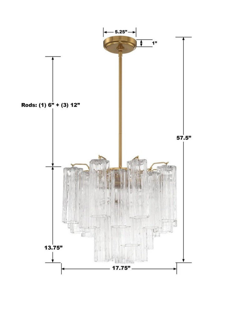 Addens 4-Light Chandelier - view 13