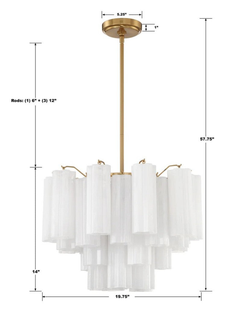 Addens 6-Light Chandelier - view 11