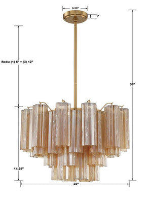 Addens 9-Light Chandelier - view 14