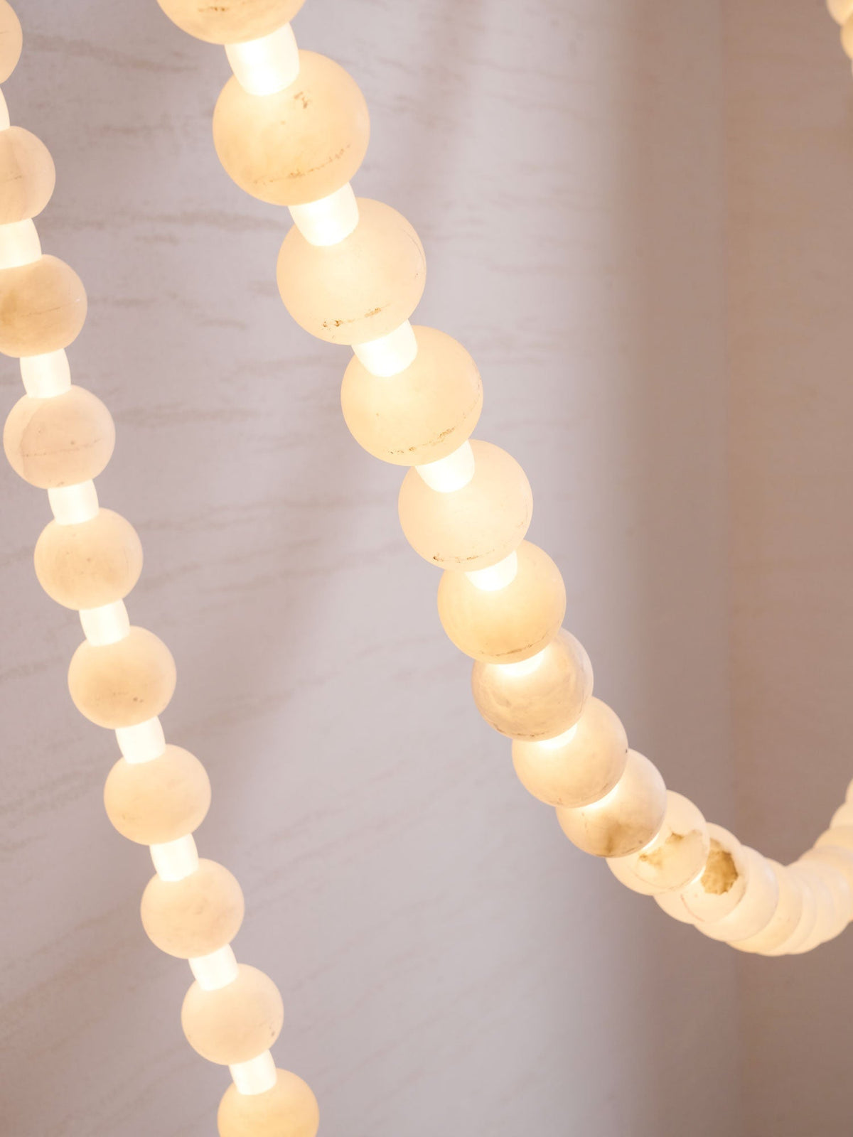 Alabaster Pearl Necklace Chandelier - view 35