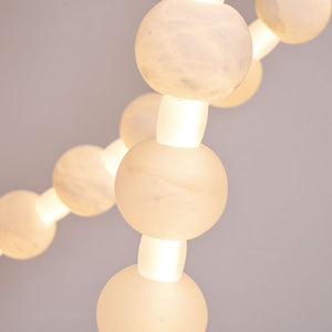 Alabaster Pearl Necklace Chandelier - view 32