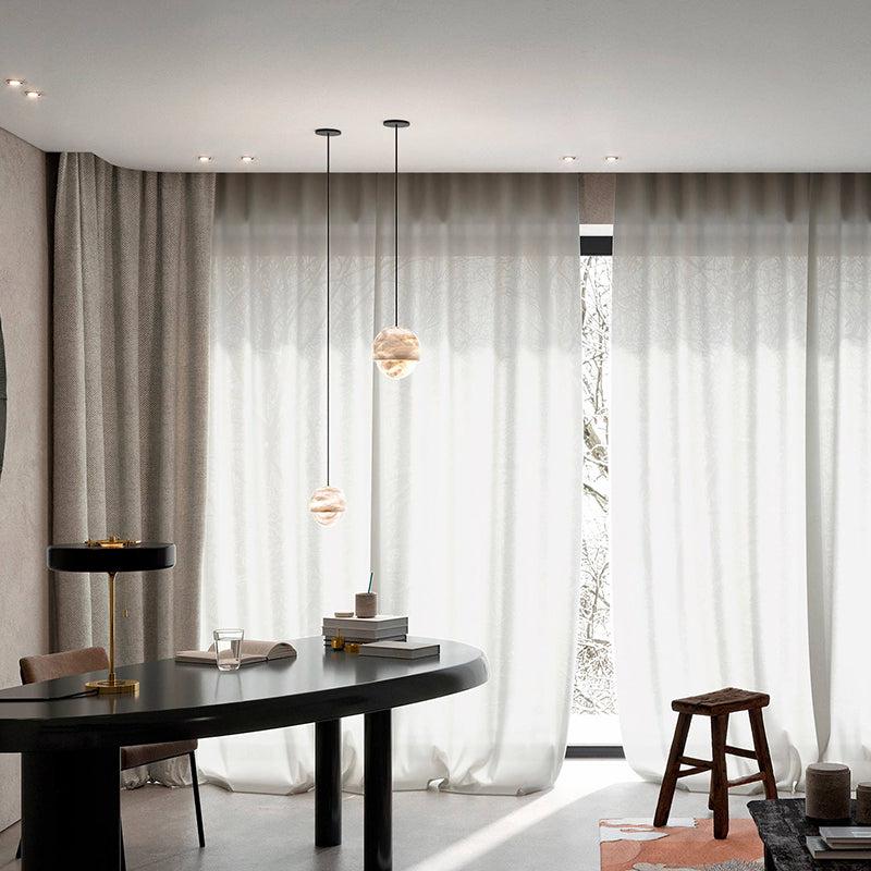 Alabaster Art Small Pendant Light - view 2
