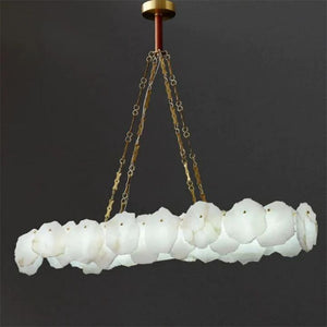 Alabaster Chain Linear Chandelier - view 6