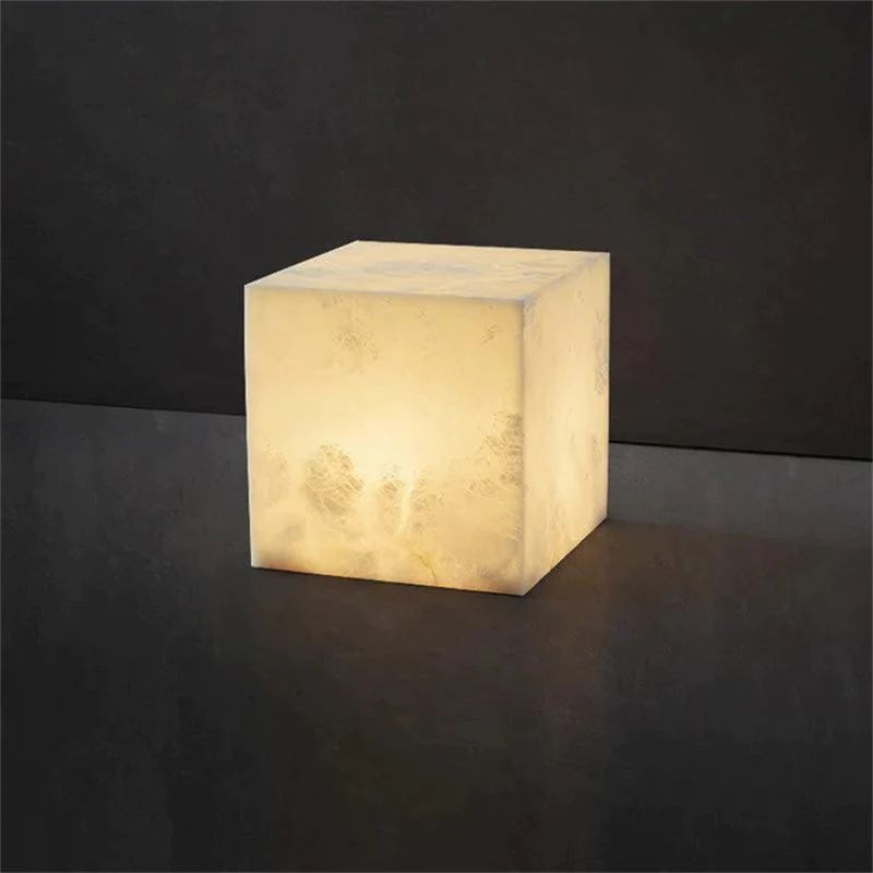 Alabaster Cubic Pendant - view 5