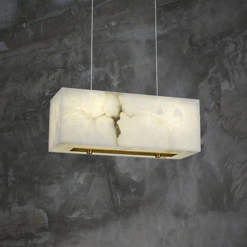 Alabaster Dining Room Chandelier - view 5