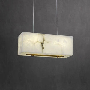 Alabaster Dining Room Chandelier - view 2