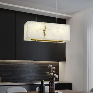 Alabaster Dining Room Chandelier - view 3