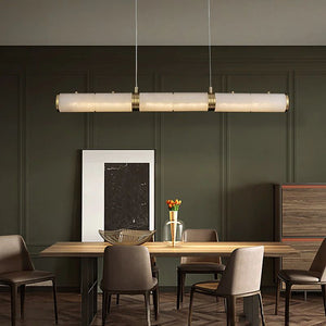 Alabaster Cylindrical Chandelier - RHL