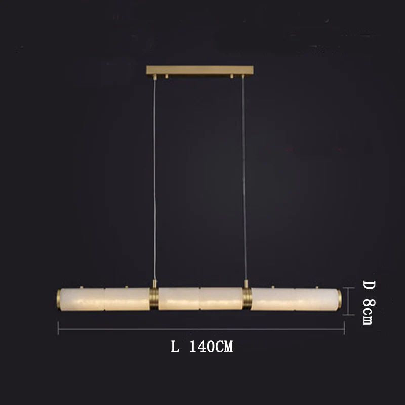 Alabaster Cylindrical Chandelier - RHL
