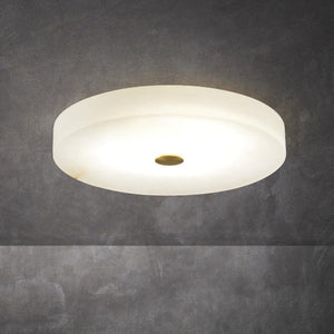 Alabaster Flush Mounted Round Led Chandelier - RHL Lighting