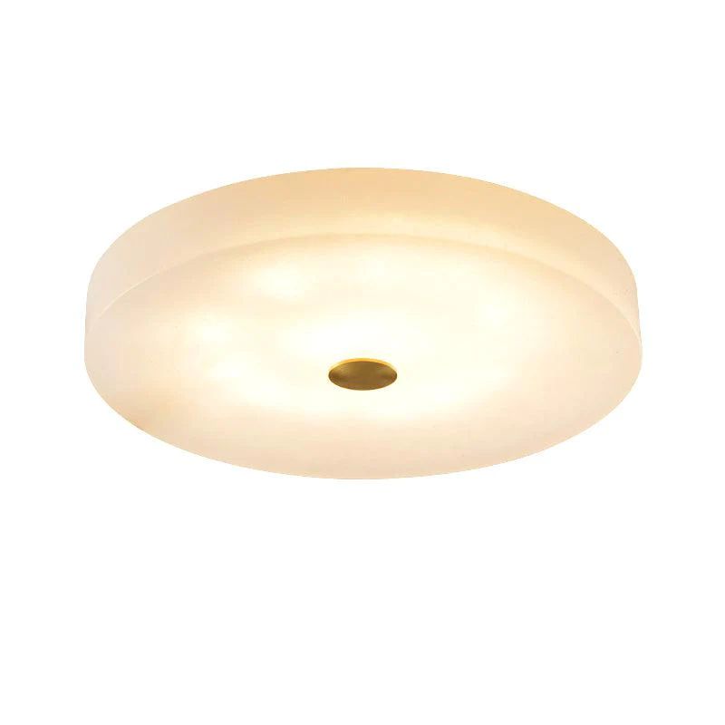 Alabaster Flush Mounted Round Led Chandelier - RHL Lighting