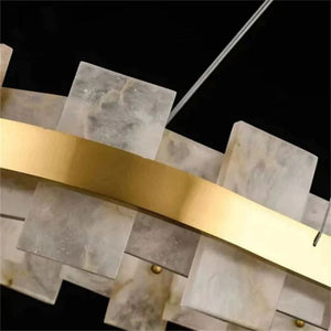 Alabaster Glo Modern Chandelier - view 7