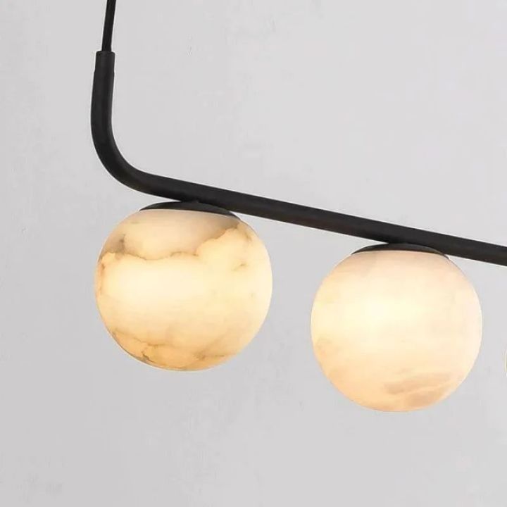 Alabaster Global Linear Chandelier - view 5