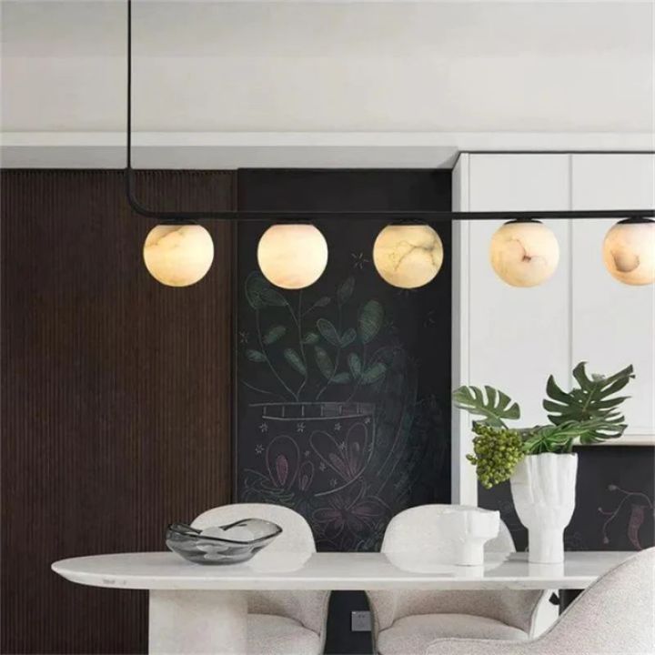 Alabaster Global Linear Chandelier - view 2