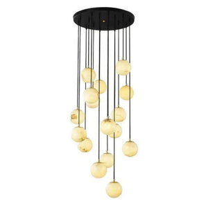 Alabaster Global Wavy Chandelier - view 6