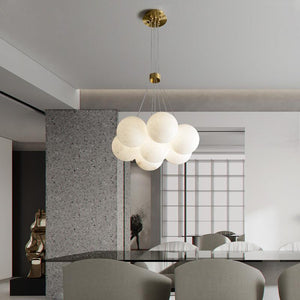 Aspen 19 Chandelier Alabaster