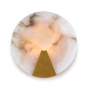 Alabaster Houston Sconce, chandelier