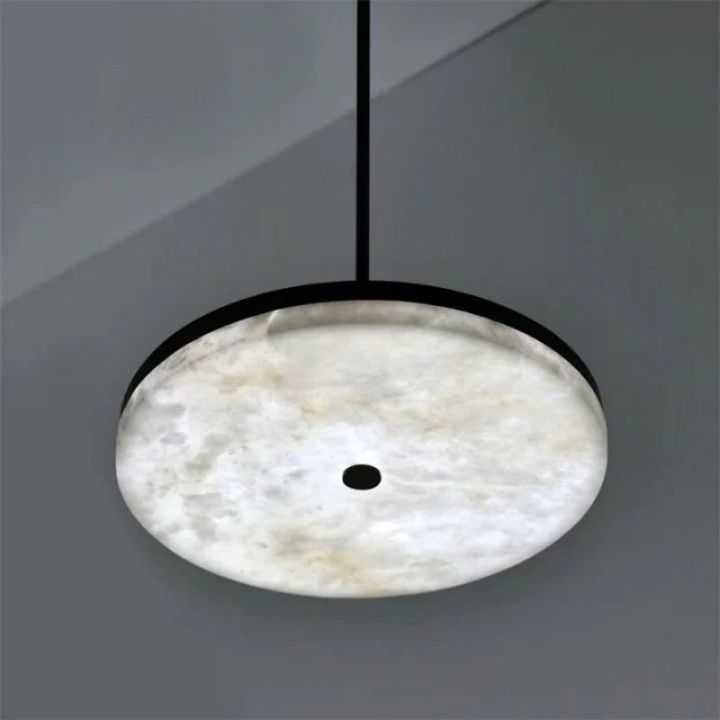 Alabaster Island Shape Mini Pendant Light - view 8