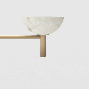 Alabaster Kitchen Island Pendant Light, chandelier - view 4