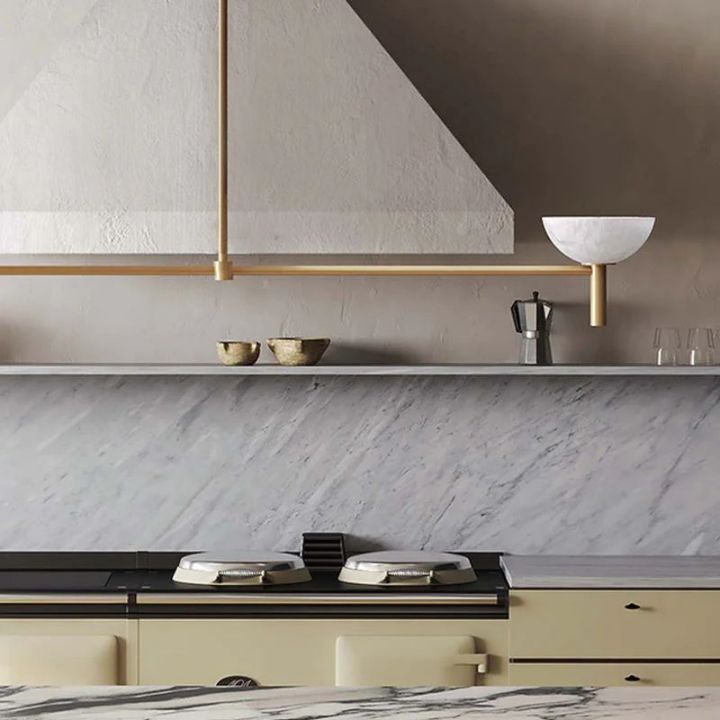 Alabaster Kitchen Island Pendant Light, chandelier - view 2