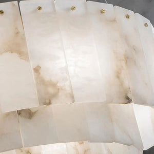 Alabaster Modern Round Chandelier - view 5