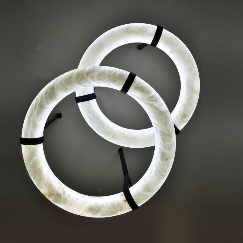 Oslo Alabaster Art Chandelier - view 13