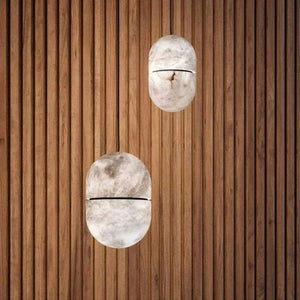 Alabaster Oval Pendant - view 3