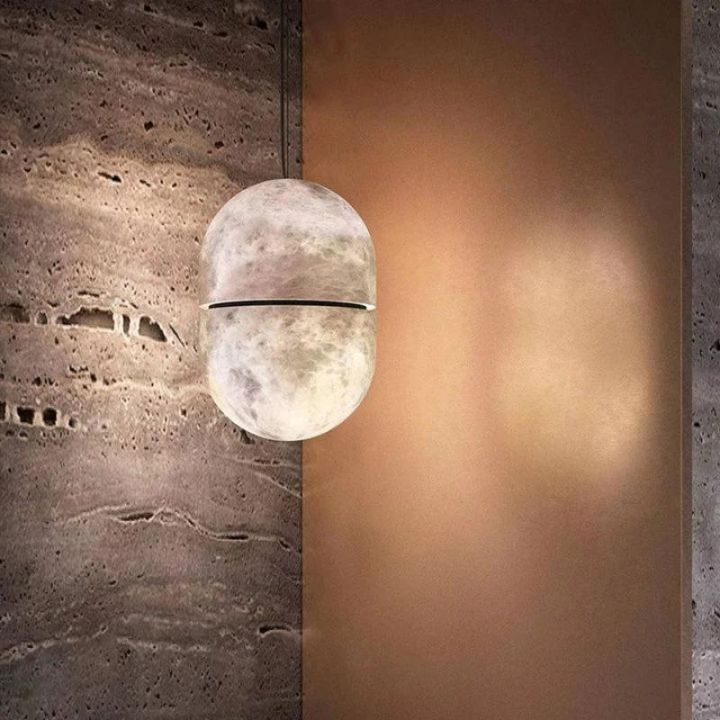 Alabaster Oval Pendant - view 5