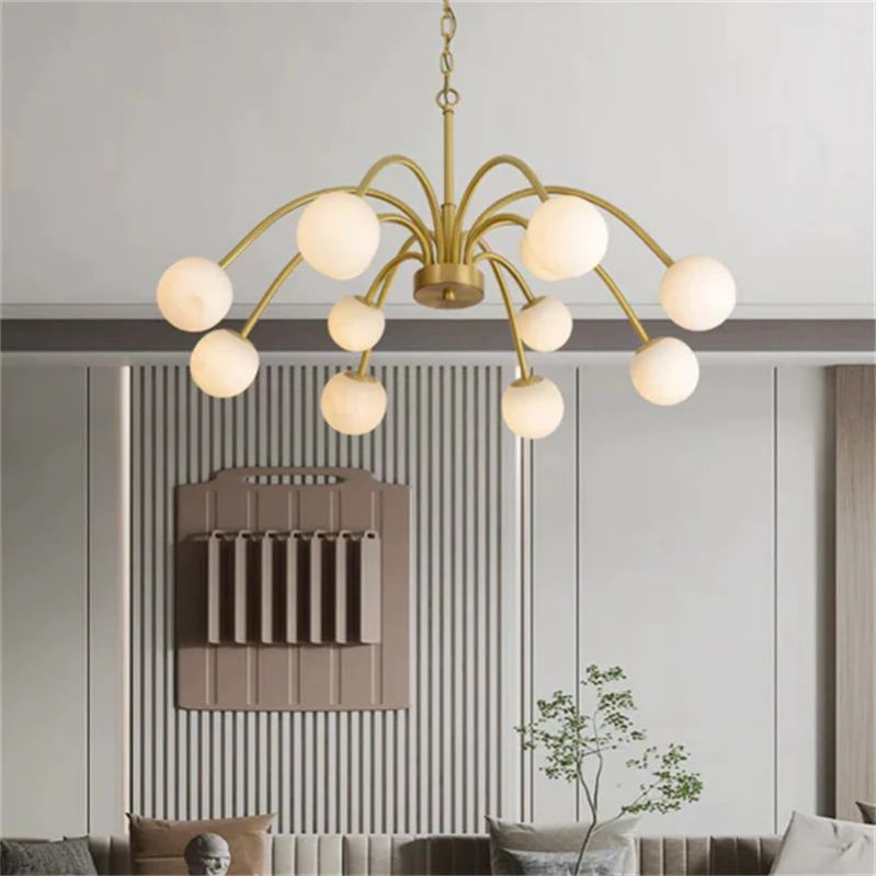 Alabaster Radial Chandelier - RHL