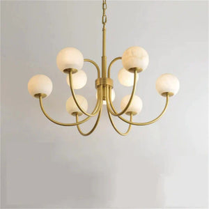 Alabaster Radial Chandelier - RHL