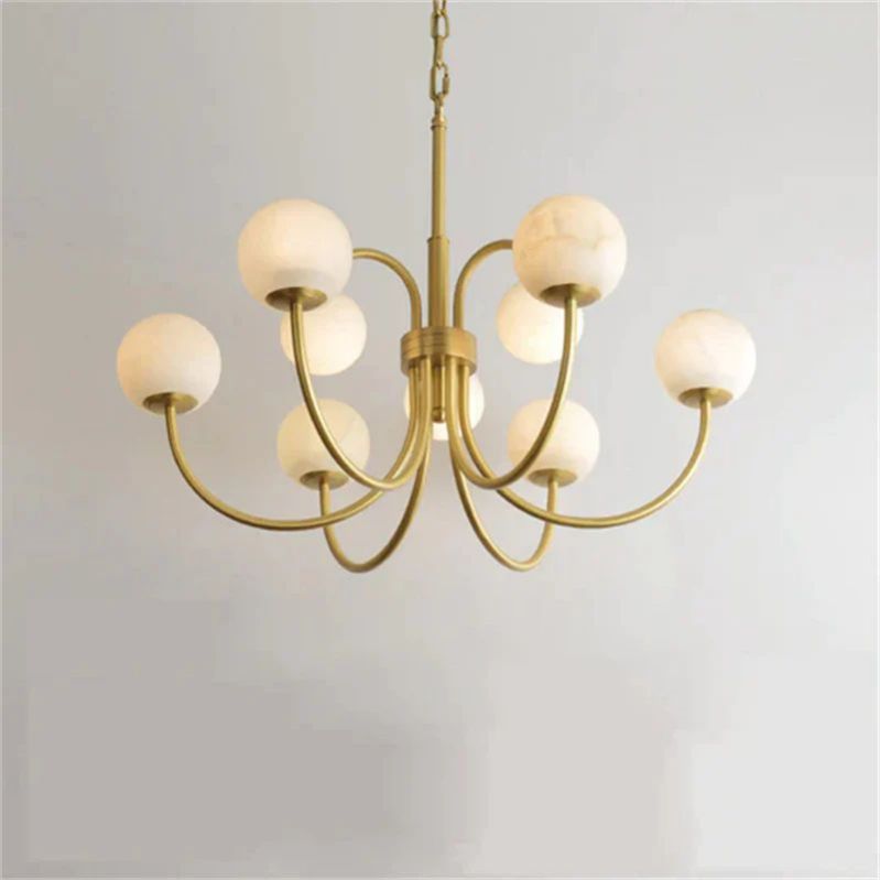 Alabaster Radial Chandelier - RHL