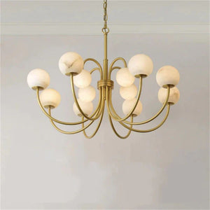 Alabaster Radial Chandelier - RHL