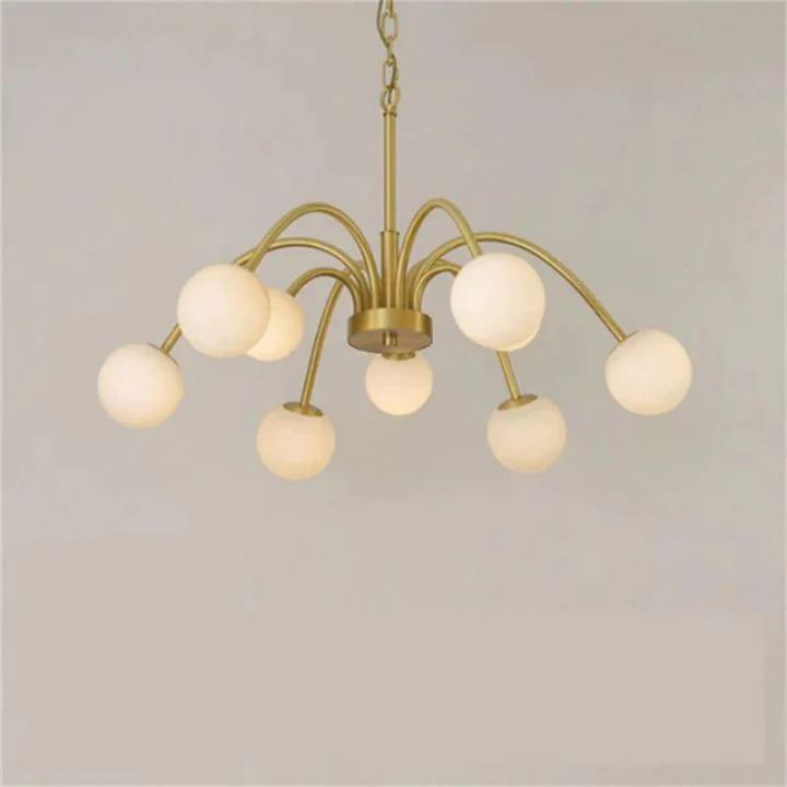 Alabaster Radial Chandelier - view 6