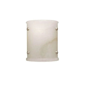Alabaster Semi-Cylindrical Wall Sconce, chandelier - view 3