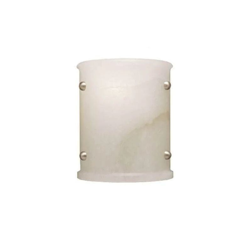Alabaster Semi-Cylindrical Wall Sconce, chandelier - view 3