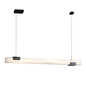 Alabaster Square Pillar Dining Chandelier - view 6
