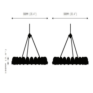 Natural Alabaster Suter Chandelier - view 3