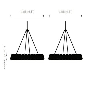 Alabaster Suter Chandelier - view 4
