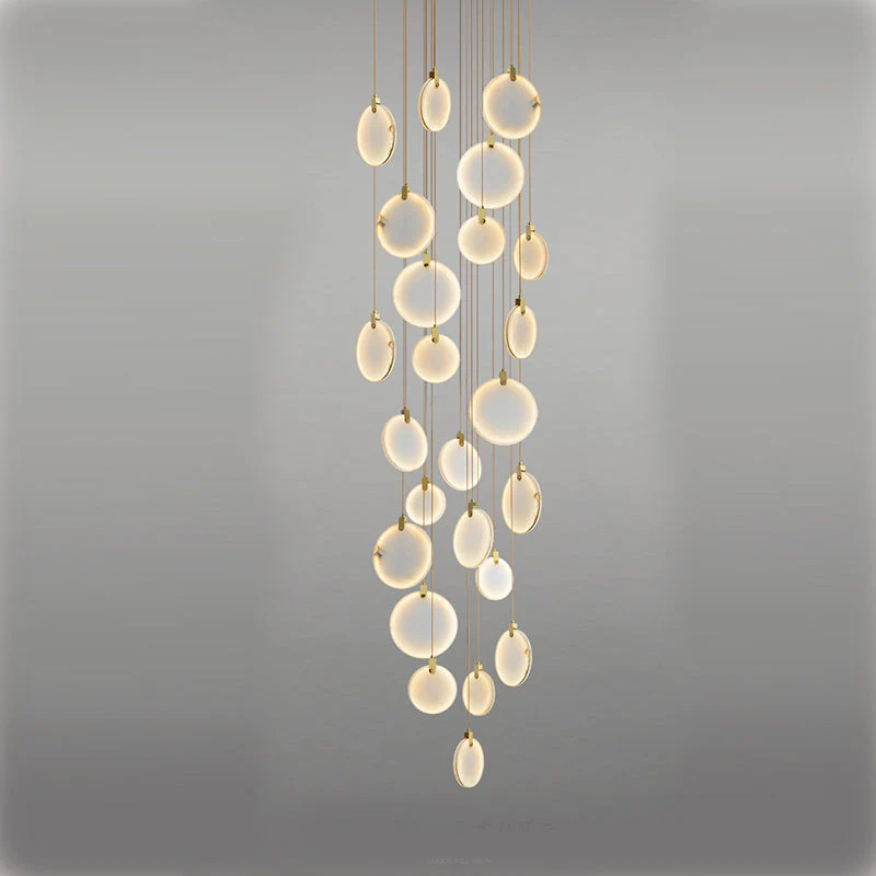 Alabaster Cuboid Dining Room Chandelier,Dining Room Chandelie - view 11