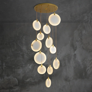 Alabaster Cuboid Dining Room Chandelier,Dining Room Chandelie - view 3