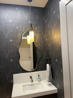 Alabaster Firenze 22in LED Pendant - view 8