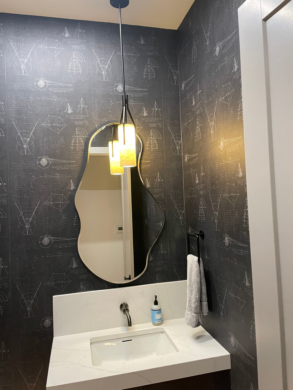 Alabaster Firenze 22in LED Pendant - view 8