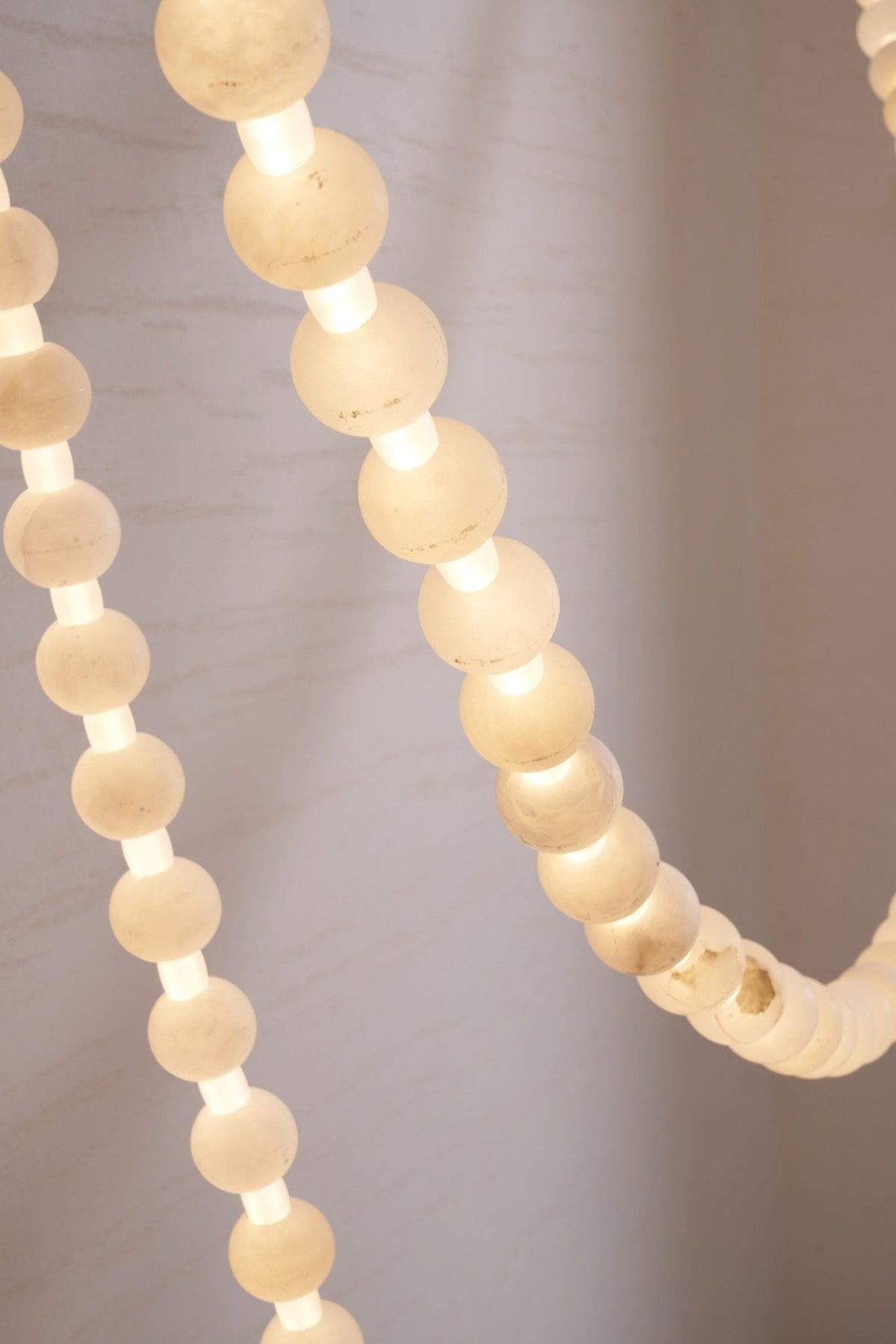 Alabaster Pearl Necklace Chandelier - view 15