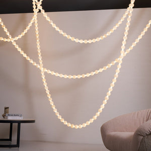 Alabaster Pearl Necklace Chandelier - view 28