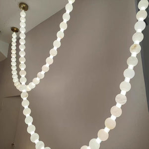 Alabaster Pearl Necklace Chandelier - view 44